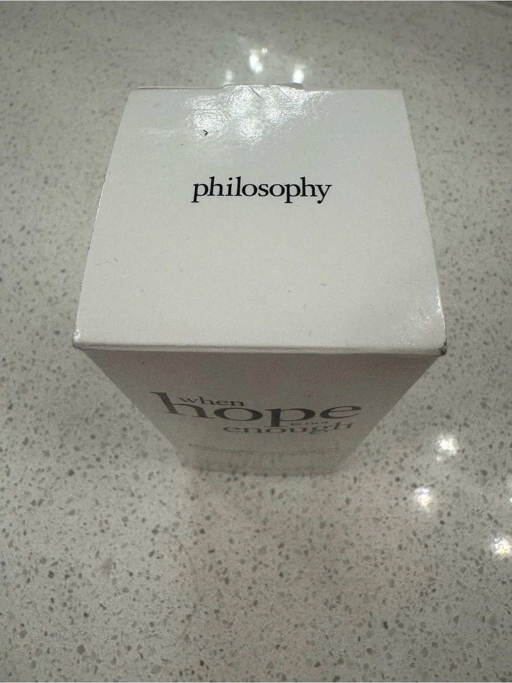 Philosophy When Hope Is Not Enough Facial Firming Serum